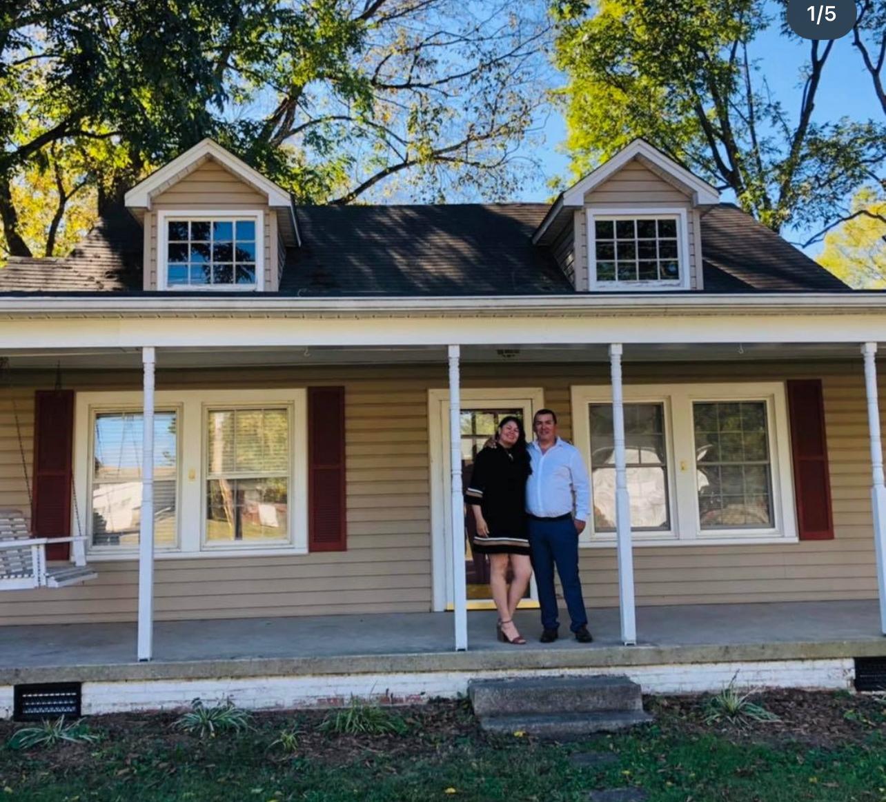 Clients sold wrap porch home Fort Mill SC — Alvear Homes